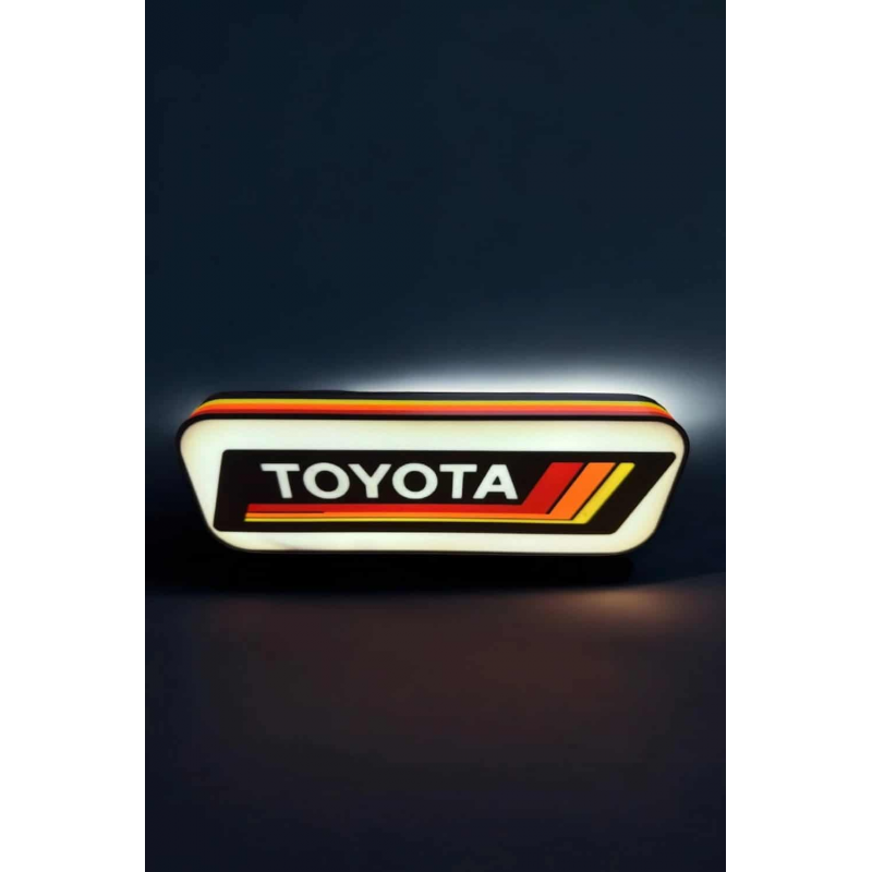 Lampe LED 3D Toyota Lightbox