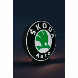 Lampe LED 3D Škoda Auto Lightbox