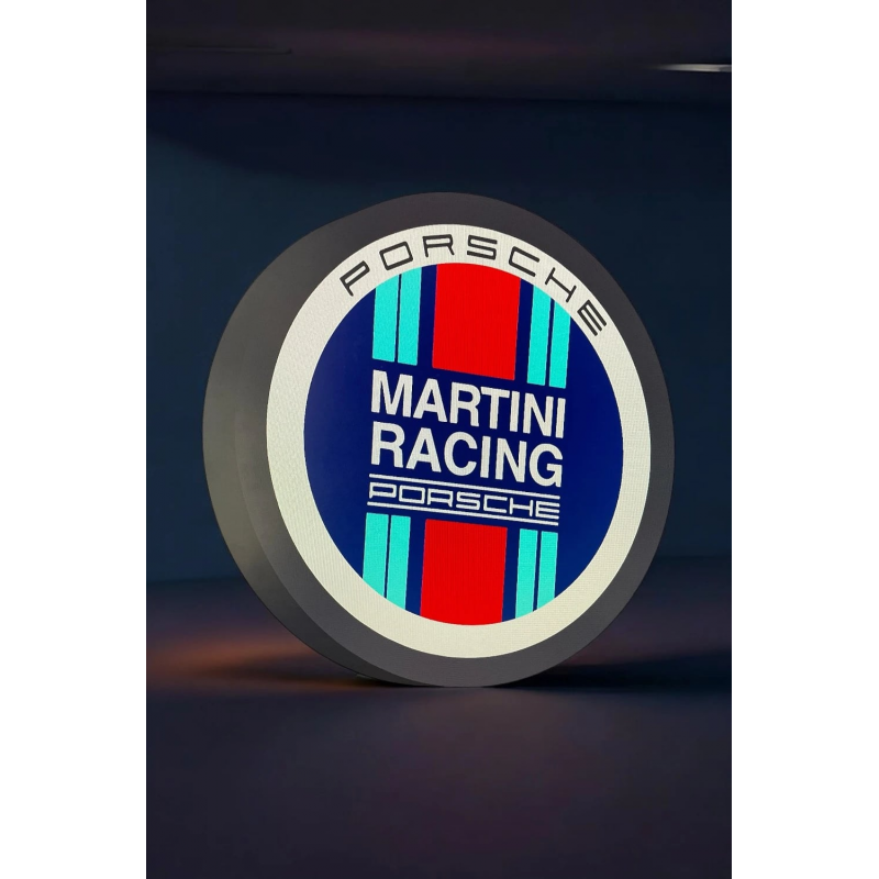 Lampe LED 3D Porsche Martini Racing