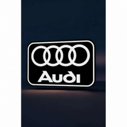 Lampe LED 3D Audi Lightbox