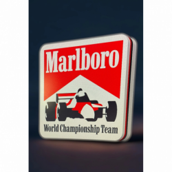 Lampe LED 3D Marlboro F1 Lightbox