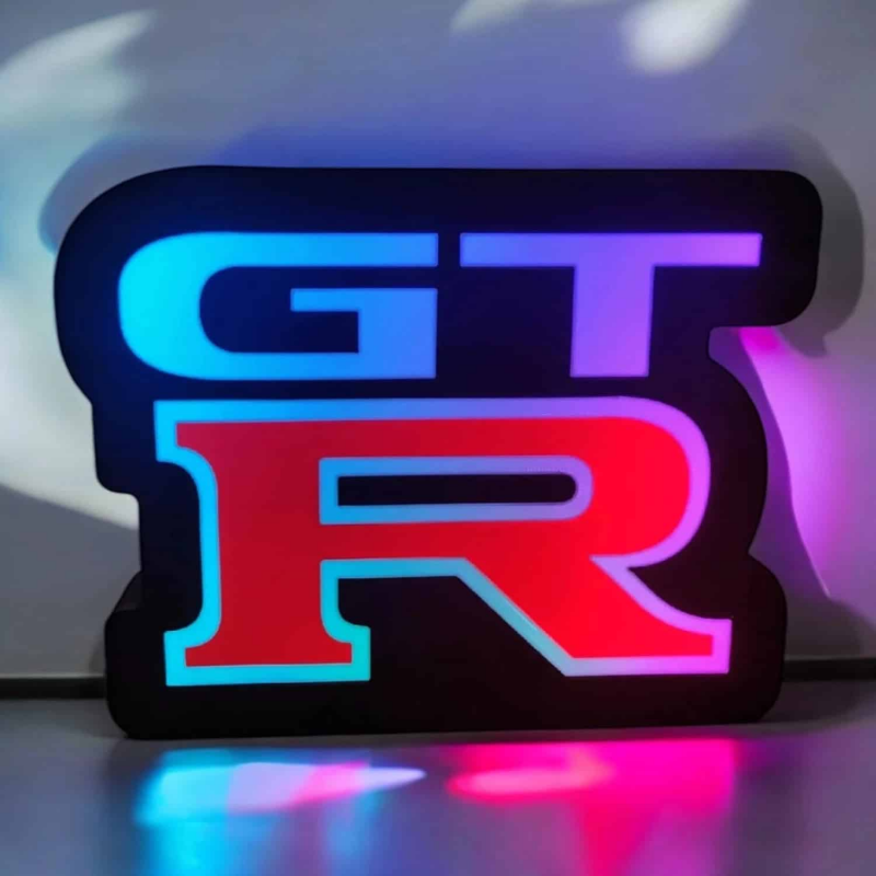 Lampe LED 3D Nissan GTR