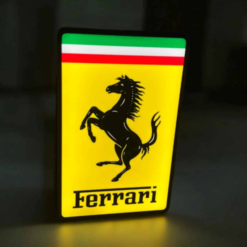 Lampe LED 3D Ferrari Lightbox XL