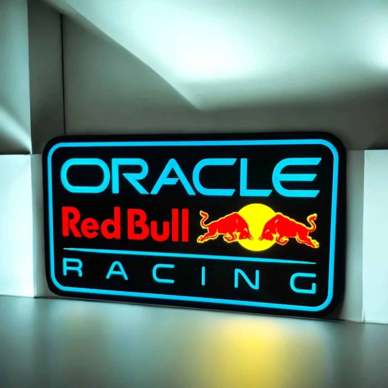 Lampe LED 3D Red Bull Oracle F1 XL