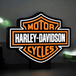 Lampe LED 3D Harley-Davidson Cycles