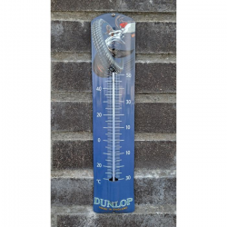 Thermomètre décoratif extérieur en émail...