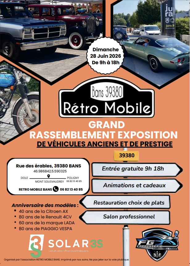 Rassemblement Rétro Mobile
