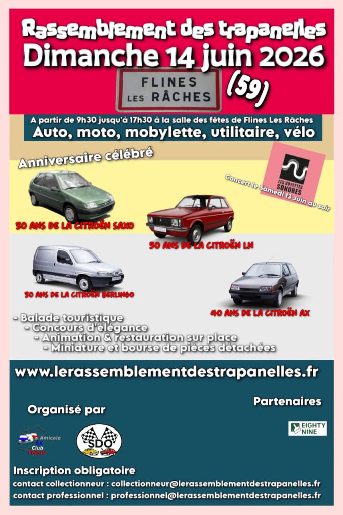 Véhicules anciens de Flines