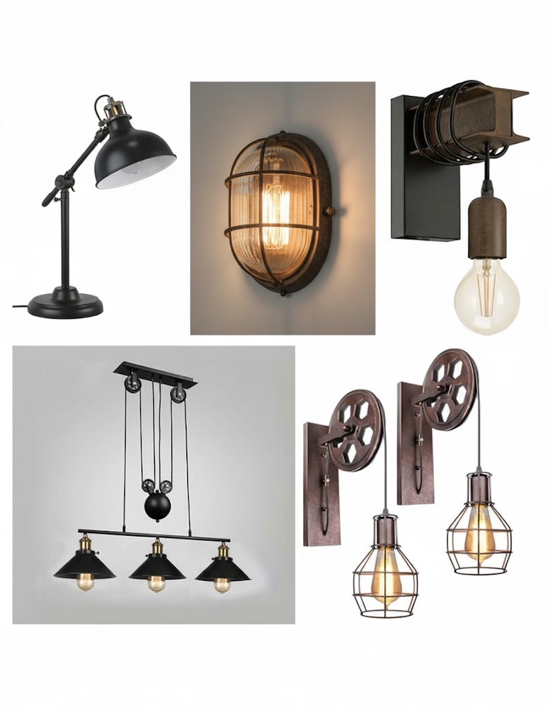 Lampes rétro et vintage