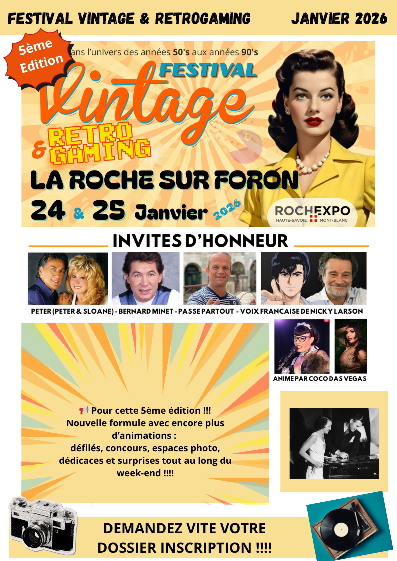 Salon Rétro Roche sur Foron