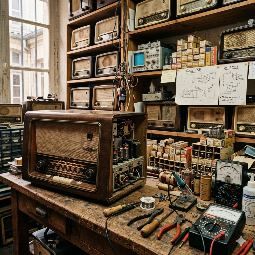 Poste radio vintage : Le guide de recyclage audio 2.0