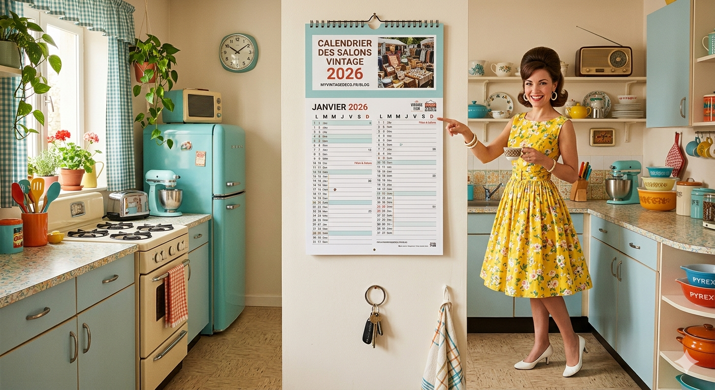 Calendrier des salons vintage et rétro