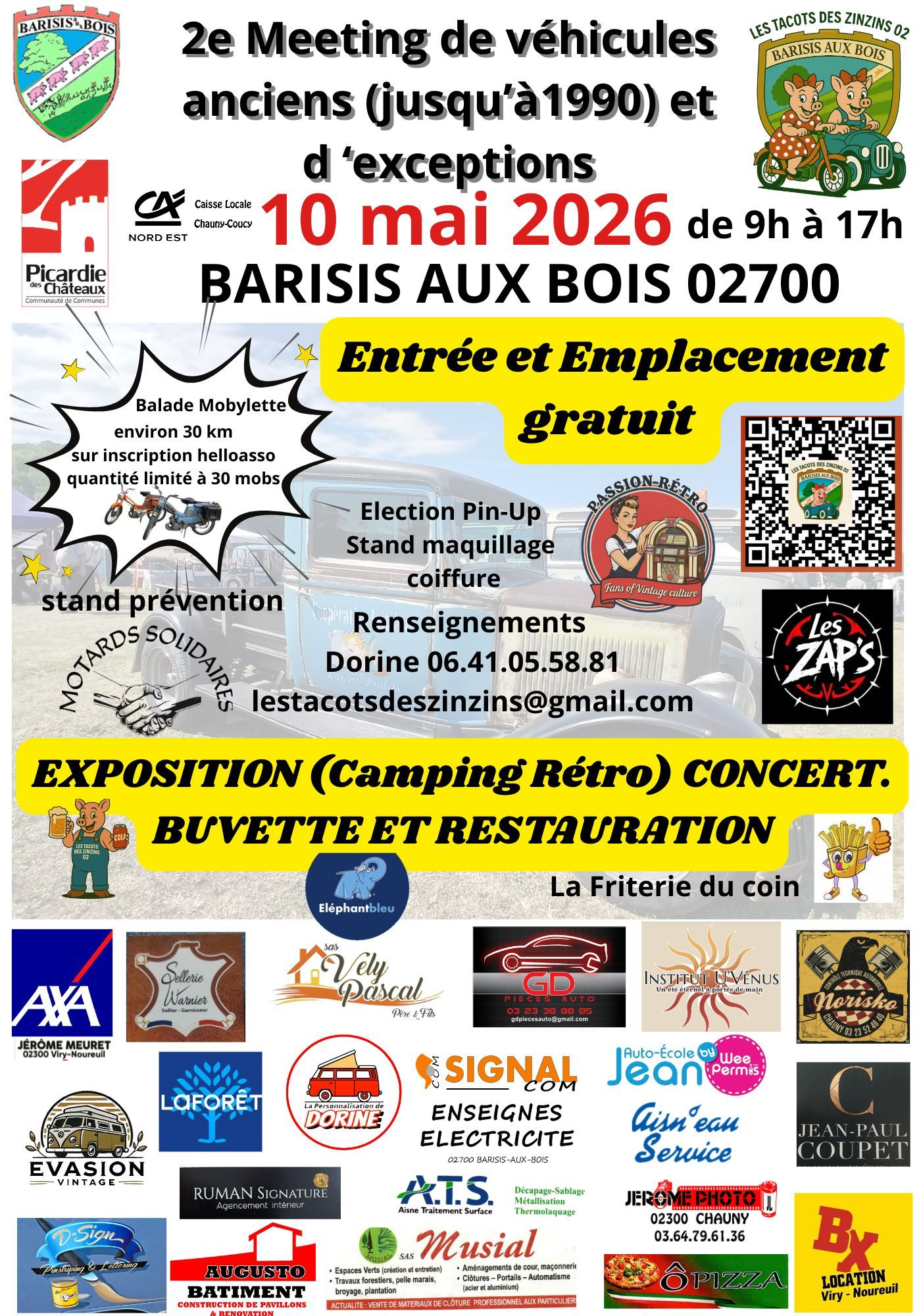 2ème meeting de véhicules anciens