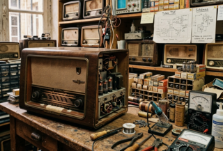 Poste radio vintage : Le guide de recyclage audio 2.0